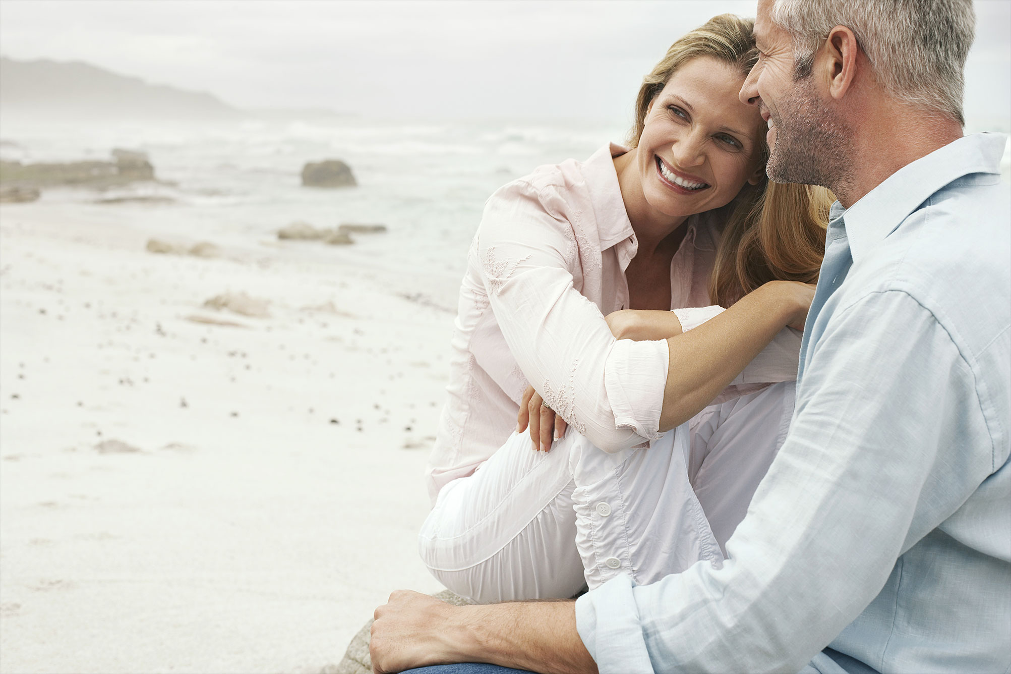 Über die Liebe - Paar am Strand